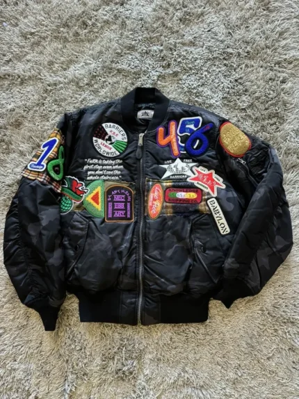 Barriers Bomber Jacket Black