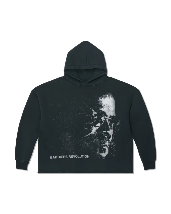 Educated Human Aged Hoodie in Black