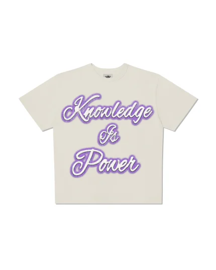 Knowledge is Power Vintage Ringer Tee4