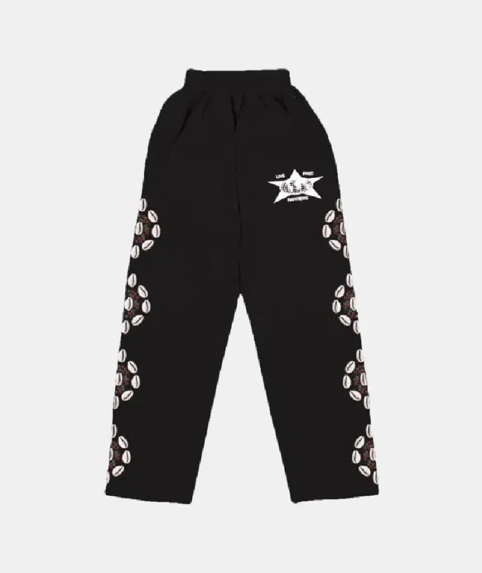 Barriers Cowrie Shell Sweatpants Black
