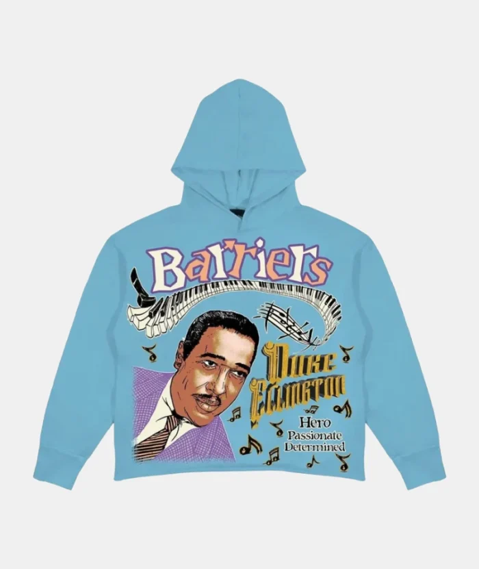 Barriers Duke Ellington Hoodie Blue Barriers Duke Ellington Hoodie Blue