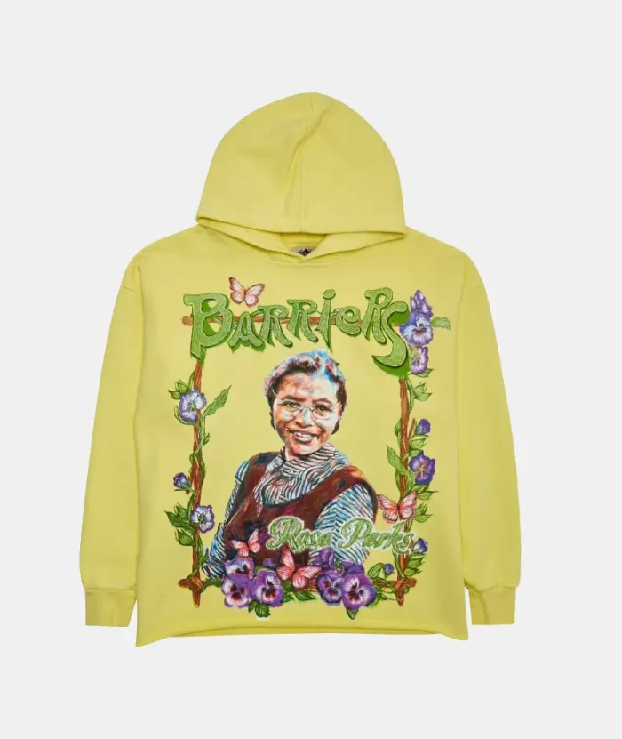 Barriers Rosa Parks Hoodie Yellow Barriers Rosa Parks Hoodie Yellow